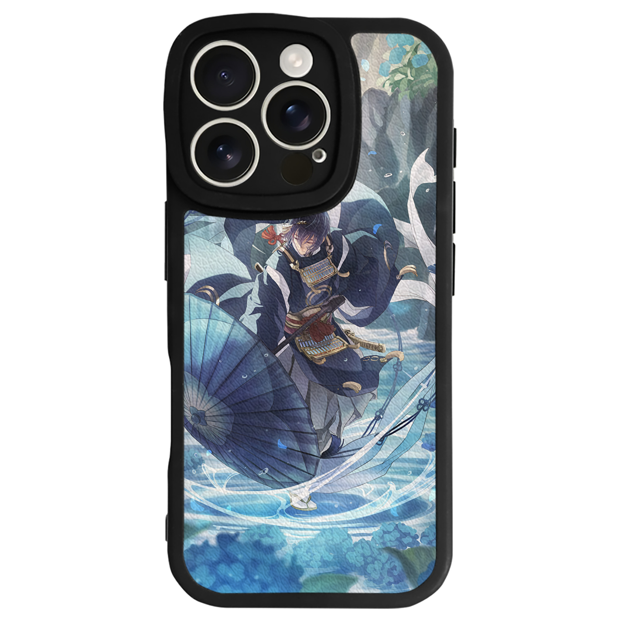 （画像用） 刀剣乱舞 Touken Ranbu 【iPhone 16シリーズ対応】シリコンスマホケース（レザー調） 材質：シリコン
